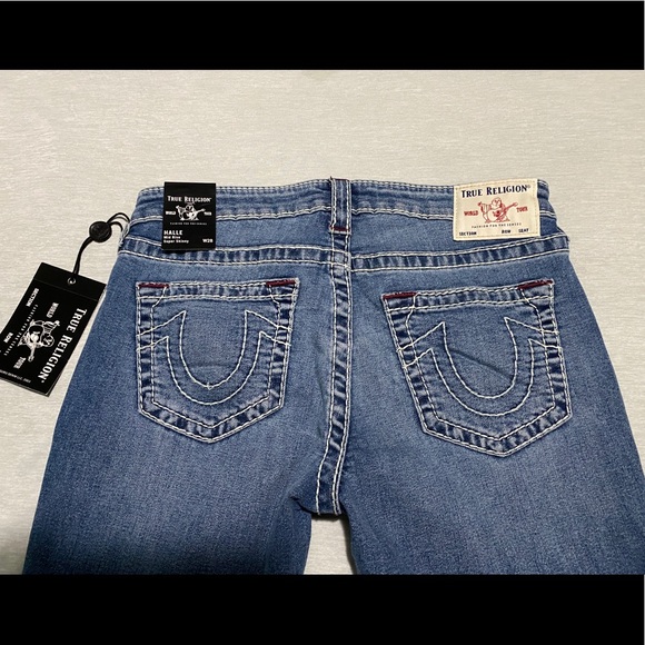 New True Religion Halle Mid Rise Super Skinny - Picture 4 of 4
